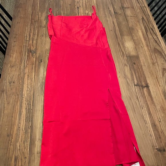 D&M - Red - MEDIUM - Spaghetti Strap Dress - Picture 1 of 3
